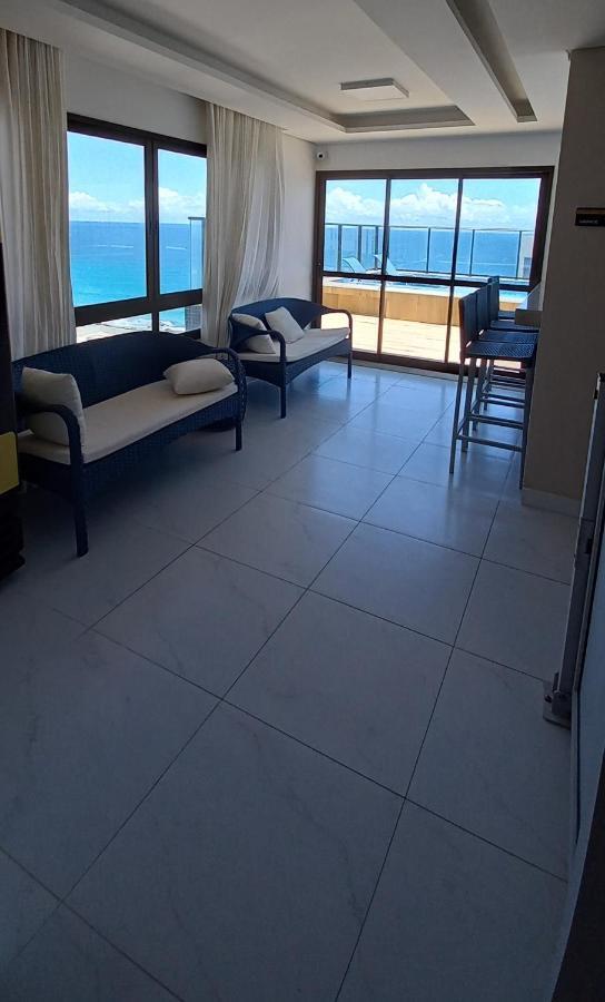 Loft Smart Farol Da Barra, Piscina Rooftop, Beira Mar No Farol Da Barra 萨尔瓦多 外观 照片